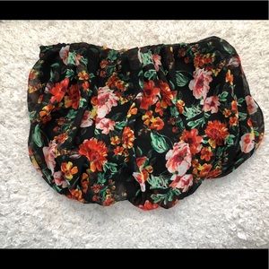 Floral Cropped Top